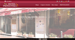 Desktop Screenshot of primaverahotel.com